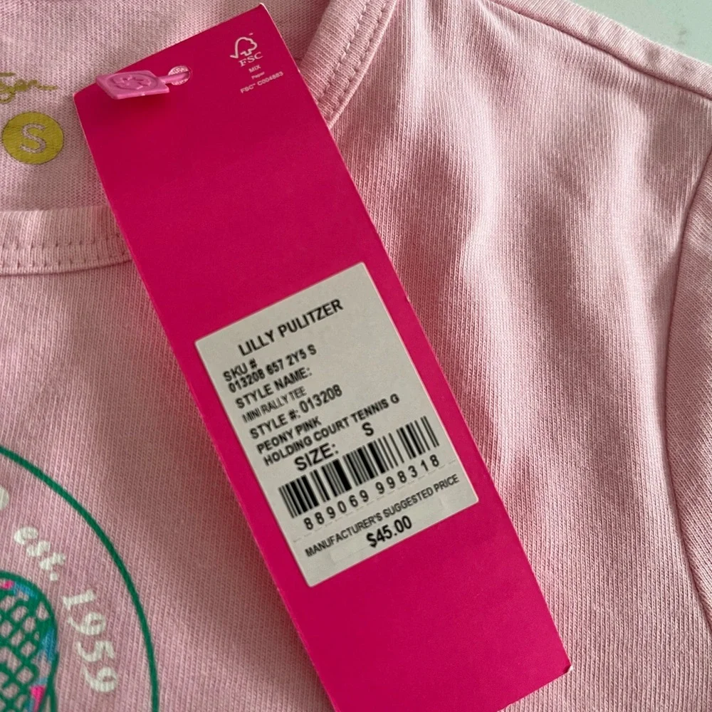 Lilly Pulitzer Luxletic Mini Rally Tee - Picture 3 of 4